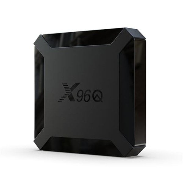 X96Q TV Box Android 10.0 TV-dekoder støtter 4K 3D 1GB 8GB media