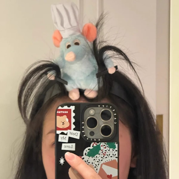 Ratatouille Hårbånd Ny Tegneserie Plysj Dukke Pannbånd Fransk Bredbremmet Hårnål Foto Hovedbeklædning Kreativitet Pigegave Ratatouille