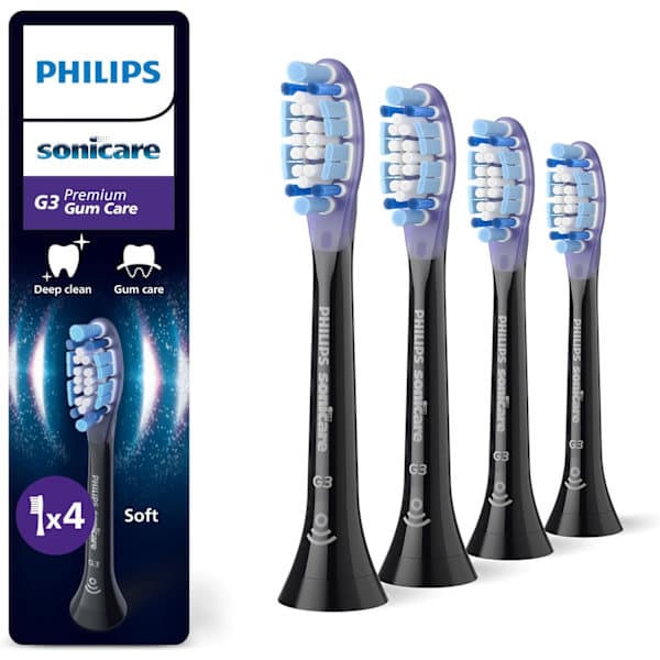 Replacement Brush Heads Compatible with Philips Sonicare, G2 White, Packaging May Vary White-FO- White G2
