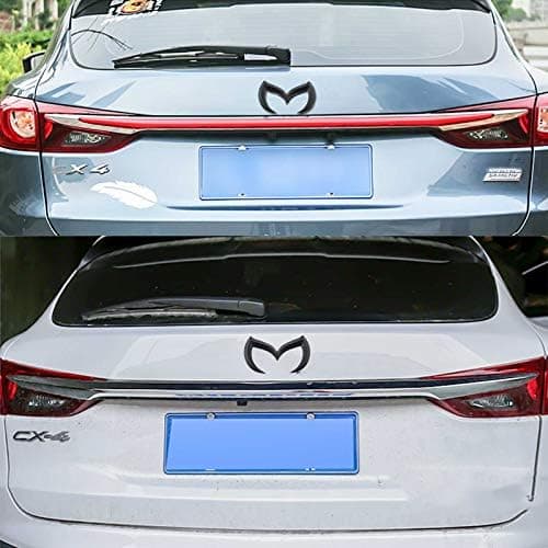 Tech Bagklap Evil M Emblem Logo Dekor Emblem Dekal, Kompatibel med Mazda 3 6 CX MX Miata-FO-