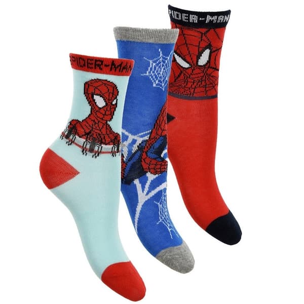 Strumpor 3-pack 23-26 - Spiderman-FO-