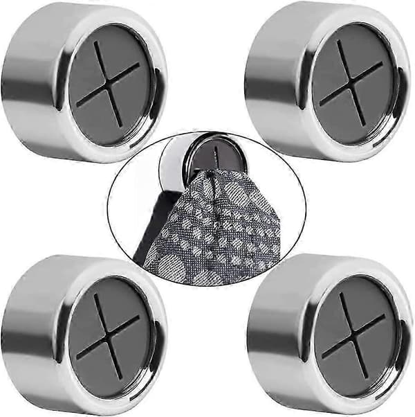 4 pyyheklipsin sarja Itsekiinnittyvät pyyheklipsit Ei porausta Pyyhetelineet Pidike 4cm (4kpl)-FO-