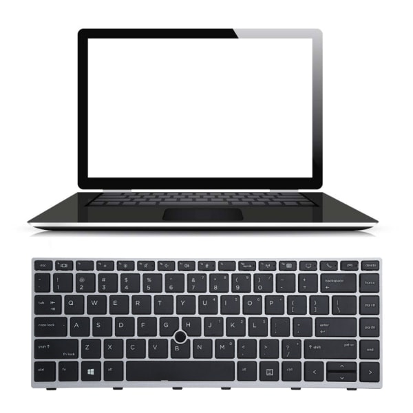 Laptop-tastatur for HP EliteBook 840 G5 846 G5 745 G5 US Standard engelsk tastaturutskifting Små tastaturer