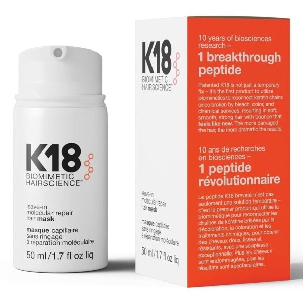 K 18 Molekylär Reparationshårmask Hårbehandling