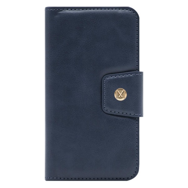 iPhone X/Xs Marvêlle Magnetiskt Skal & Plånbok Blå Marine blue Marinblå