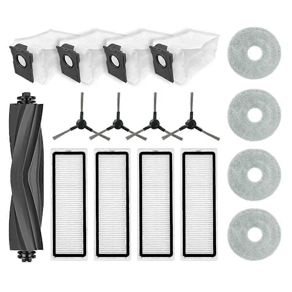 Dreame L10s Plus Robotdammsugartillbehör: Sidoborstar & Filter-FO-