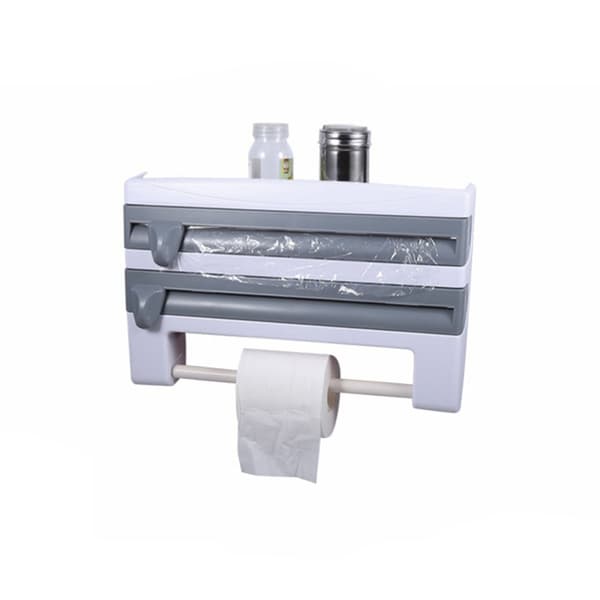 Wall mount for plastic wrap / aluminum foil and paper towels Vi-FO-
