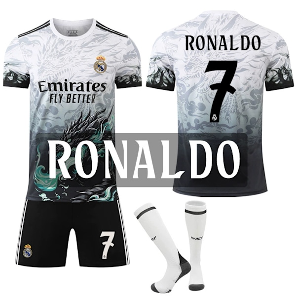 2024-2025 Real Madrid Barn Vuxen Specialutgåva Tröja Fotbollströja Nr.7 Ronaldo 28