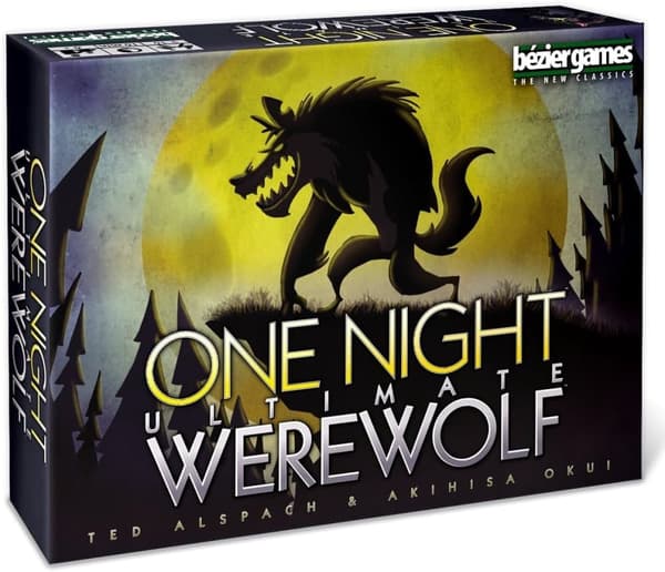 Bezier Brætspil One Night Ultimate Werewolf Sort-FO-