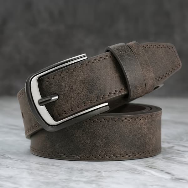 2-pack breda retrobälten i westernstil för män för vardags- och pendlarbruk L Multi 1 (2pc se