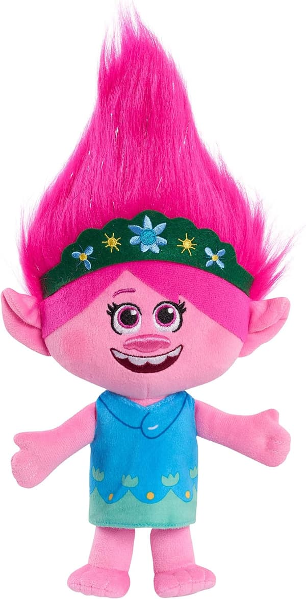 Trolls 33 cm World Tour Poppy & Branch Vänskaps-gosedjur 2-pack