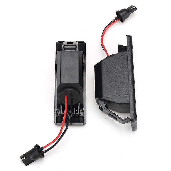 2 stk Bil 18leds Nummerpladelys Plast Til Nissan Qashqai
