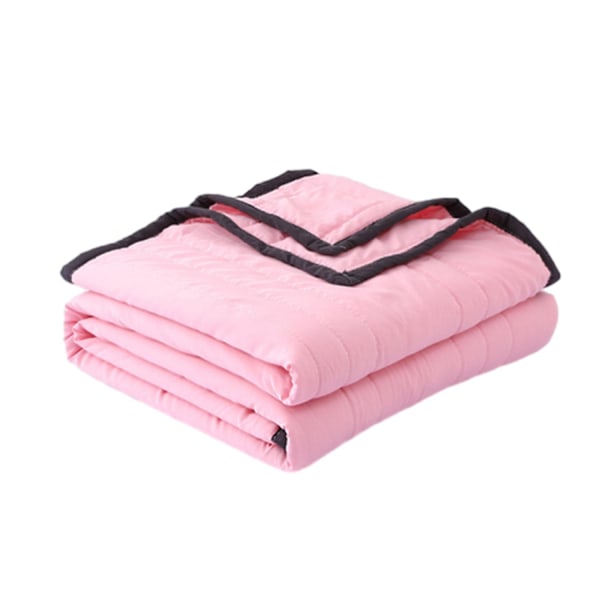 Sommer-Køletæppe - Istæppe til Varme Søvnige og Nattesved, Køletæppe med Dobbeltsidet Køleeffekt til Alle Sæsoner - Perfekt Pink Pink 100x150cm