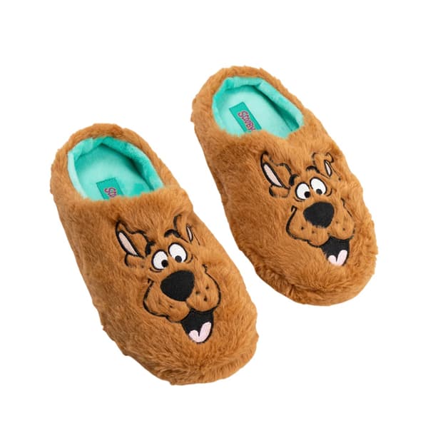 Scooby Doo Unisex Voksen Karakter Ansigt Hjemmesko 3 -4 Brun