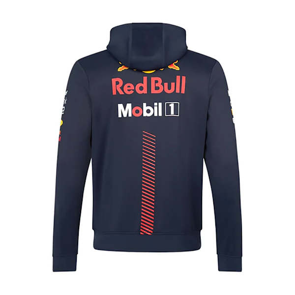 Retro Red Bull Racing F1 Jakke Herre 2023 Team Full Zip Hettegenser Sport Beskyttelsesutstyr Vindtett Kjøring Racing Motorsykkelklær S