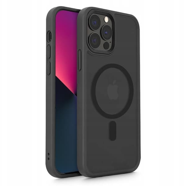 Tech-Protect iPhone 13 Pro Max Deksel Magmat MagSafe Matt Svart-FO-