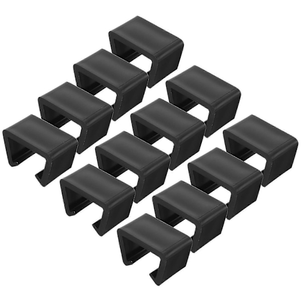 12 stk. Havemøbelclips Terrasse Møbelclips Udendørs Sofa Terrasse Møbel Sammenkoblingsclips-LP-