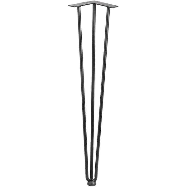 Hårnålsbordsben 40 cm, Set med 4 DIY-bordsben 3 stänger kraftig modell{KDO}
