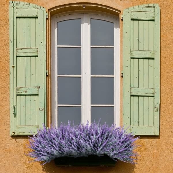 12 buketter med kunstige lavendelblomster-FO-