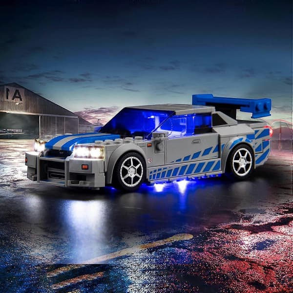 LED Lighting Kit Compatible with Nissan Skyline GTR Creative Toy Lights-FO-