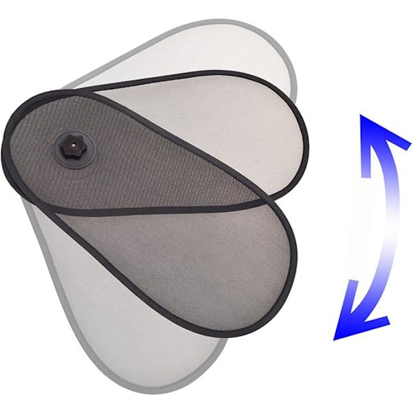 Car Sun Visor, Reduces Glare from Side and Front Windows 40-FO-