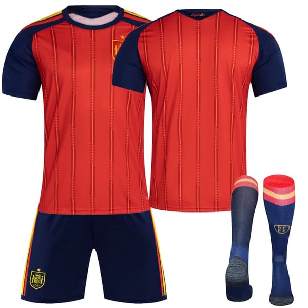 Spain Home Jersey for World Cup 2026-FO- 20