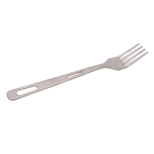 Titanium Bestik Udendørs Camping Service Bærbart Bestik til Vandreture og Picnic Gaffel-FO-
