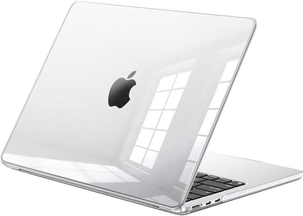 Klar hårdt etui til MacBook Air 13,6 tommer M2 M3 M4 kompatibel-FO-