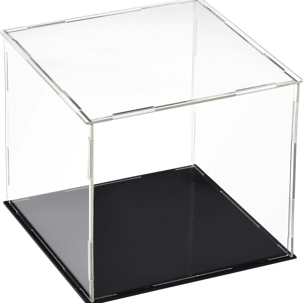 Akryl Vitrine Stativ Støvbeskyttelse Display Case til Action Figurer Akryl Vitrine - 10*10*12cm