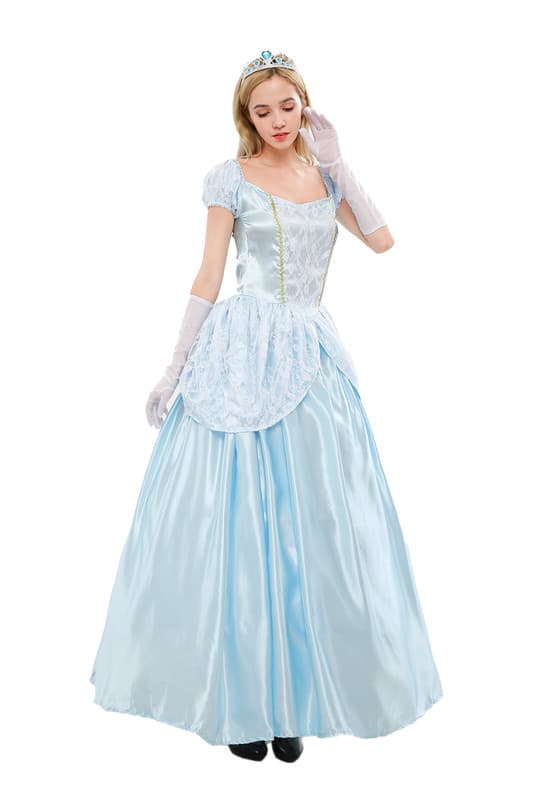 Prinsessekostume til kvinder, Askepot-kostume-FO- L