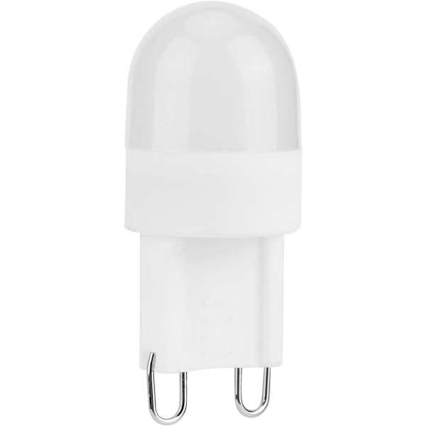 10st LED-dimningsbara glödlampor, G9 150LM 1,5W 2LED Varmt ljus Ögonskydd LED-lampor, 30 Watt Halogen-ekvivalent för ljuskrona, vägglampa