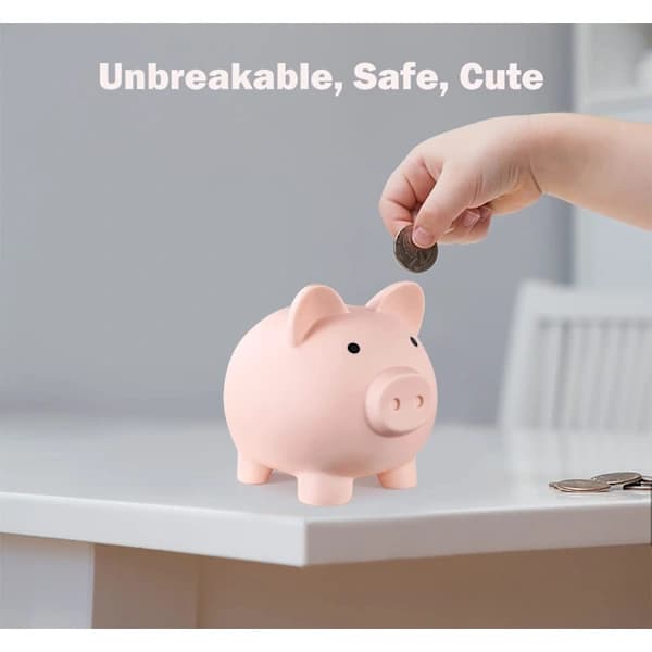 Uknuselig sparegris for barn - Mellomstor sparebøsse-FO-