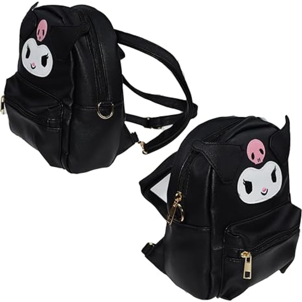 Anime Söt Cartoon Bag Cosplay Axelväska Ryggsäck Handväska PU Skola Kulomi