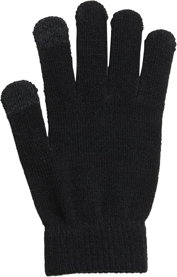Helsvarta damhandskar, storlek en passar de flesta-FO-