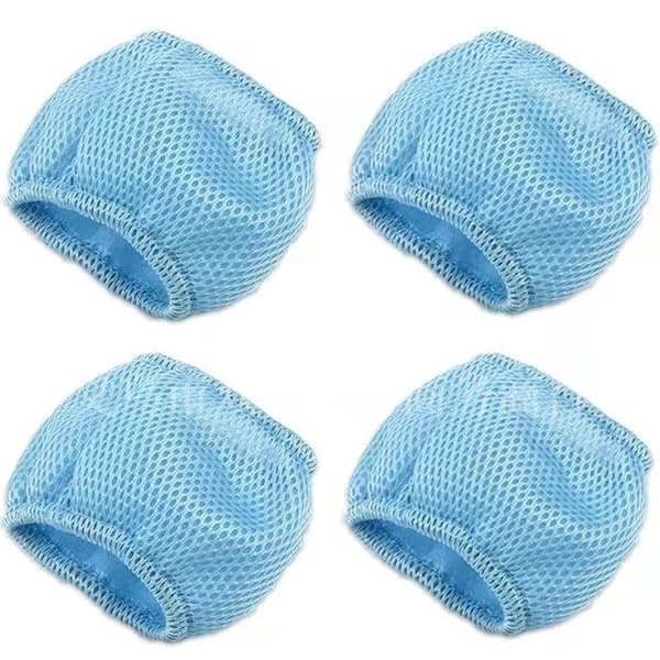 4-pack skyddsnät kompatibla med Mspa Spa-filter, endast nät C-maskpåse