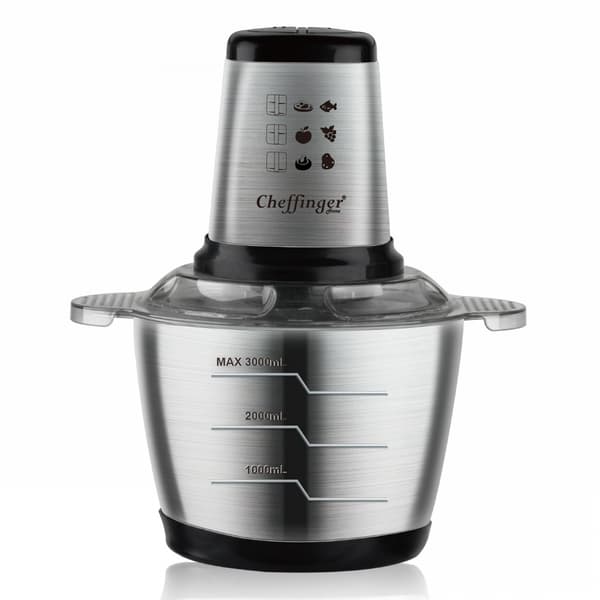 Cheffinger CF-FP1000I: 3L 1000W Food Processor-FO-
