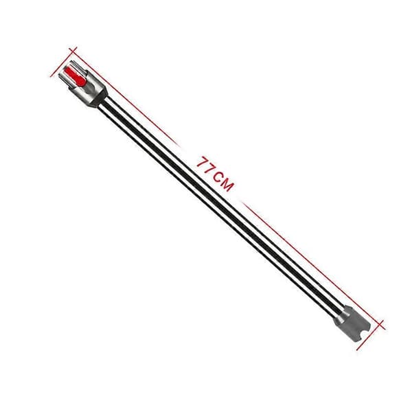 Forlængerstang til V12 V10 Slim Metal Aluminium Quick Release sølv-FO- silver