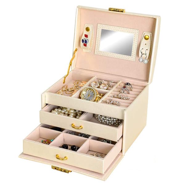 Suuri korurasia useassa tasossa - Beige-FO-