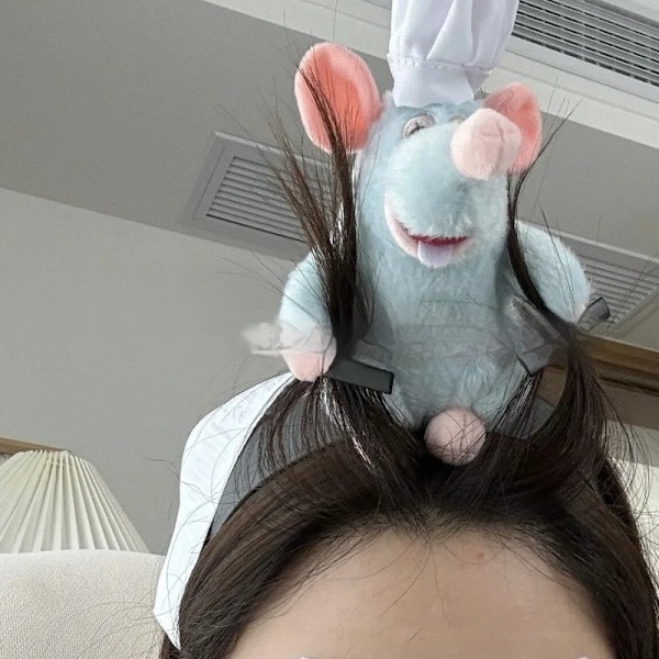 Ratatouille Hårbånd Ny Tegneserie Plysj Dukke Pannbånd Fransk Bredbremmet Hårnål Foto Hovedbeklædning Kreativitet Pigegave Ratatouille