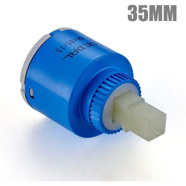 Keramisk haneindsats (35 mm) etgrebsblander til varmt og koldt vand