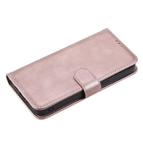 Pink Magnetisk 2-i-1 Pung Etui til Samsung S22 Pink-FO-