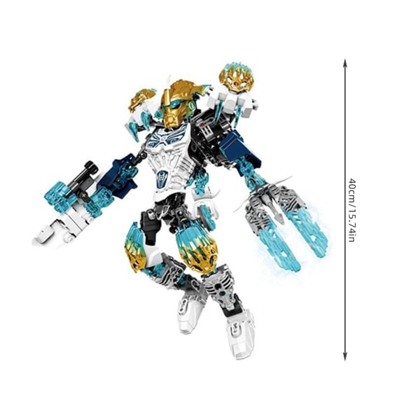 För Barn Bionicle Tahu Uniter Of Fire Actionfigurer Byggset