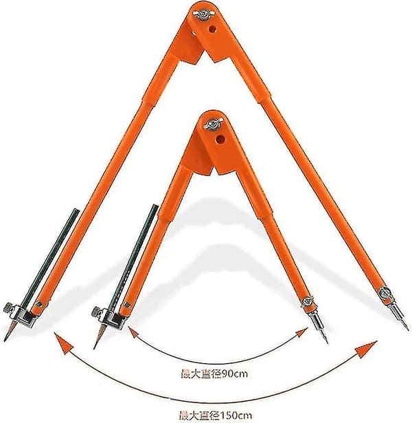 Profesjonell trebearbeidingspasser med stor justerbar diameter-FO-