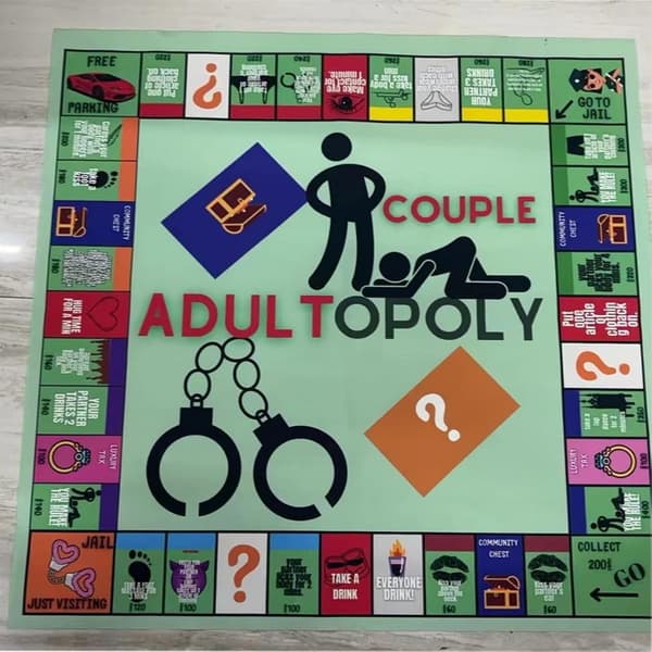 Board Game for Adults, Board Game for Couples, Card Game for Couples, Board Game Props, Card Game for Couples pr-FO-