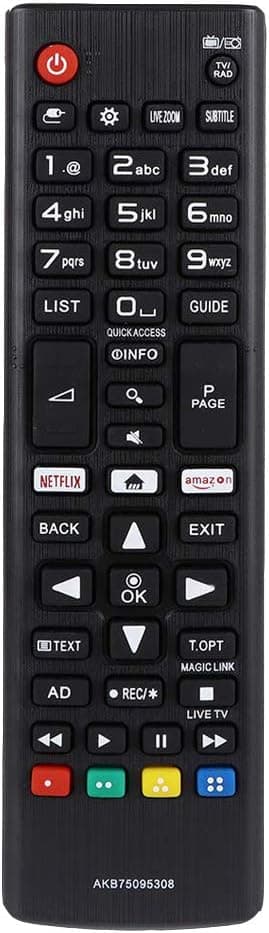 Replacement Remote Control for LG Smart TV, Compatible with Universal LG Remote Control for LG Smart TV-FO-