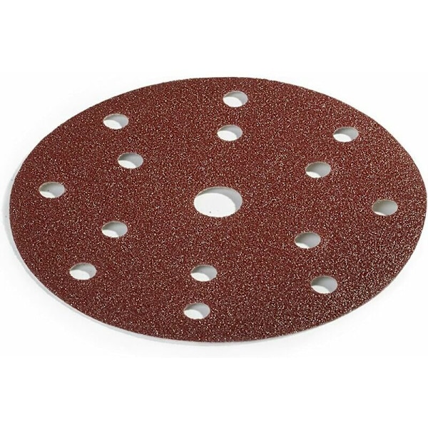 FlkwoH 150mm Slippapper & 150 Slippapper 150mm Självhäftande Slippapper 100 Korn 50 Slippapper Idealisk för Slipmaskin, Lonvrèe