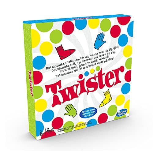 Twister Spillmatte for Familiemoro, Foreldre-Barn Interaksjon og Fester-FO-