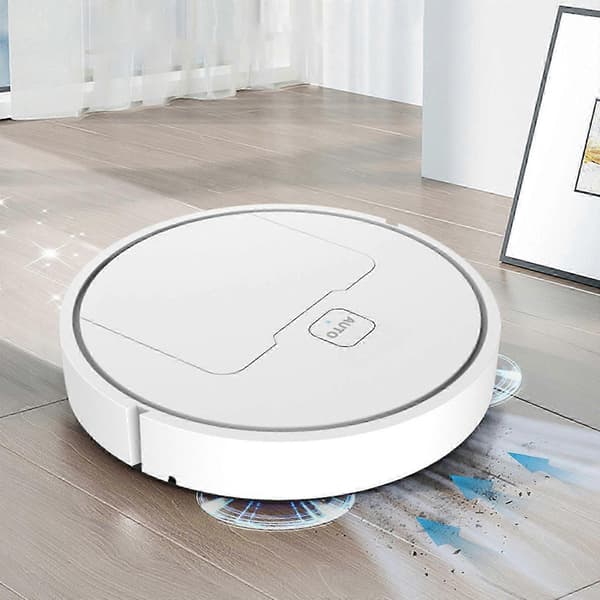 3-in-1 Mopping Robot Vacuum Cleaner with Schedule Wi-Fi/App Self-Charging Robot Vacuum Cleaner Flye242583-FO- White