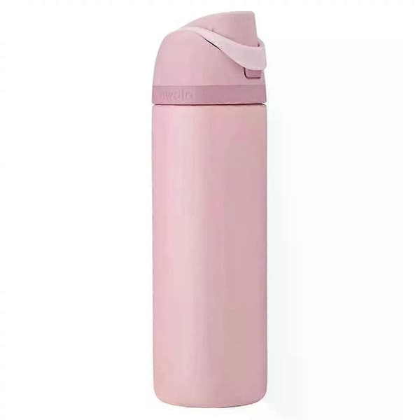FreeSip Vannflaske i rustfritt stål 24/32oz Rose Quartz Pink-FO-
