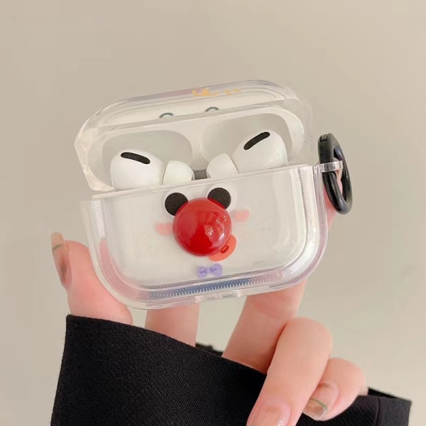 Tecknad 3D AirPodspro2 skyddande fodral C Airpods pro 2